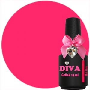 Diva Gellak NEON Hot Pink 15 ml.