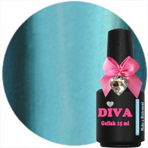 Diva Gellak Chrome Make a Statement 15 ml.