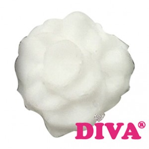 Diva 4D Gel White Puff