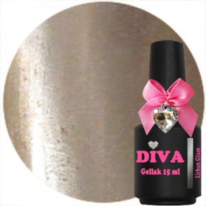 1666 Diva Gellak Cat Eye URBAN GLAM 15 ml.