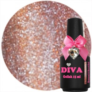 1667 Diva Gellak Cat Eye BRONZED & BEAUTYFUL 15 ml.