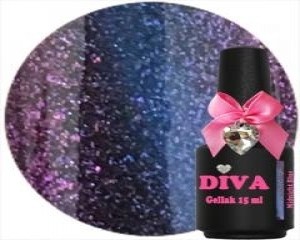 1877 Diva Gellak Chameleon Cat Eye, MIDNIGHT BLUE, 15 ml.