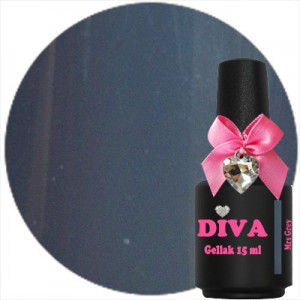 Diva Gel Lak Mrs. Grey 15 ml.