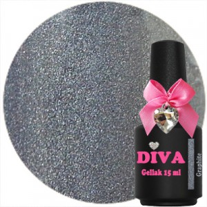 Diva Gel Lak Graphite 15 ml.