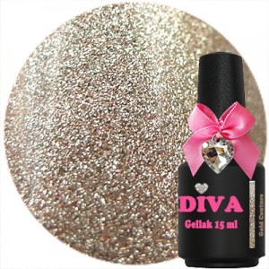 Diva Gel Lak Gold Couture 15 ml.