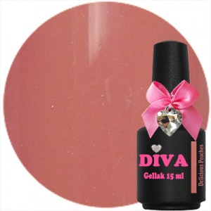 Diva Gel Lak Delicious Peaches 15 ml.