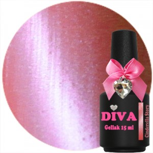 2110 Diva Gellak Cat Eye CINDERELLA STORY 15 ml.