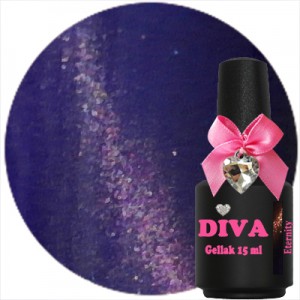 2130 Diva Gellak Cat Eye ETERNITY 15 ml.