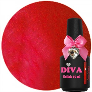 1265 Diva Gellak COCO RED 15 ml.