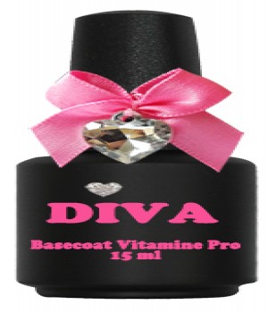 Diva Basecoat Vitamine Pro Strengthener 15 ml.