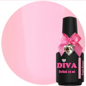 Diva Gellak Frech Pastel FRUITS ROUGES 15 ml.